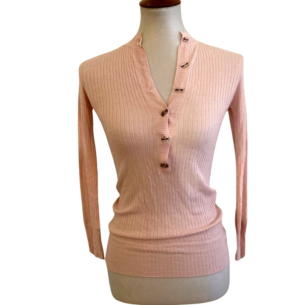 Bamboo Pastel Pink Knit by Avita Coop Eco Friendly